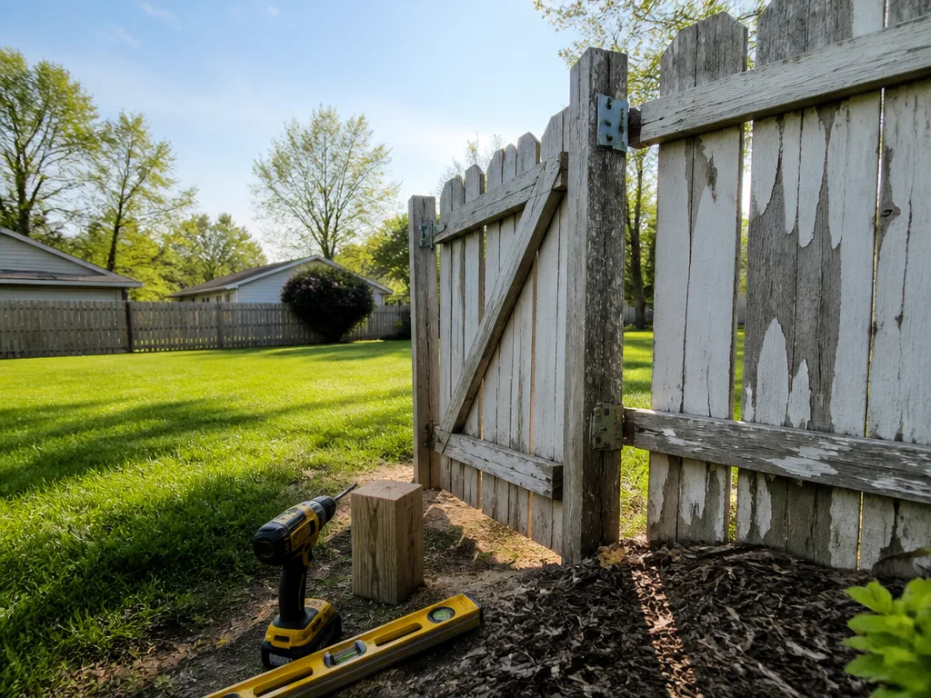 DIY vs when to call a pro for a typical fence issue