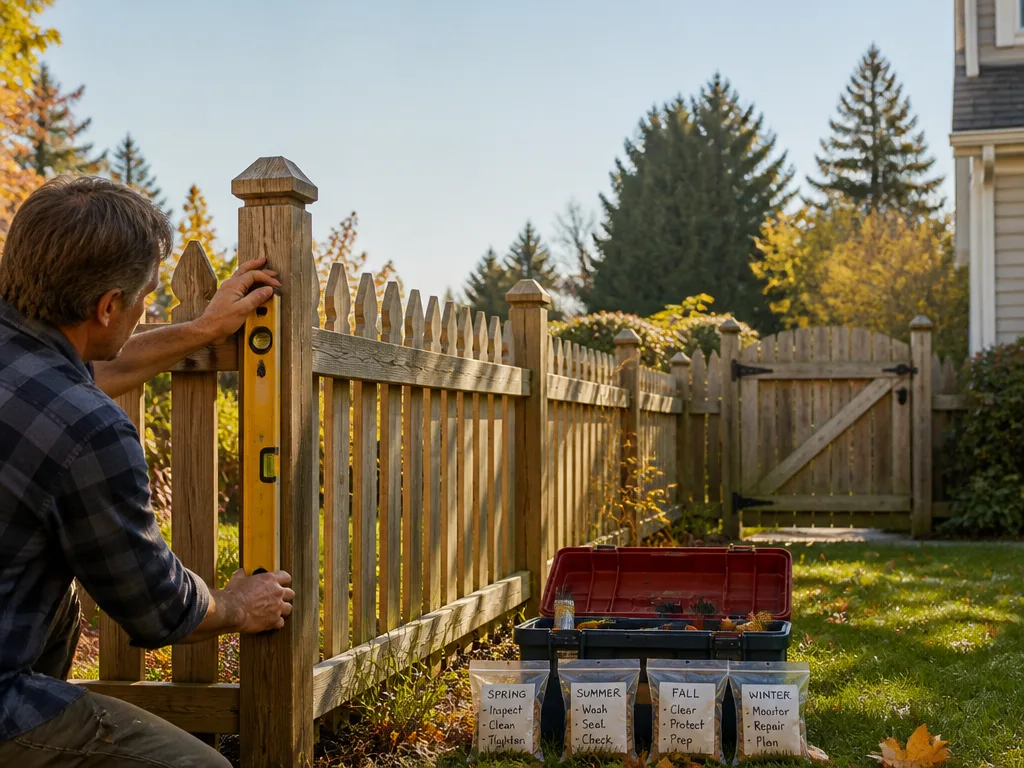 Seasonal and preventive fence care for Springfield homes