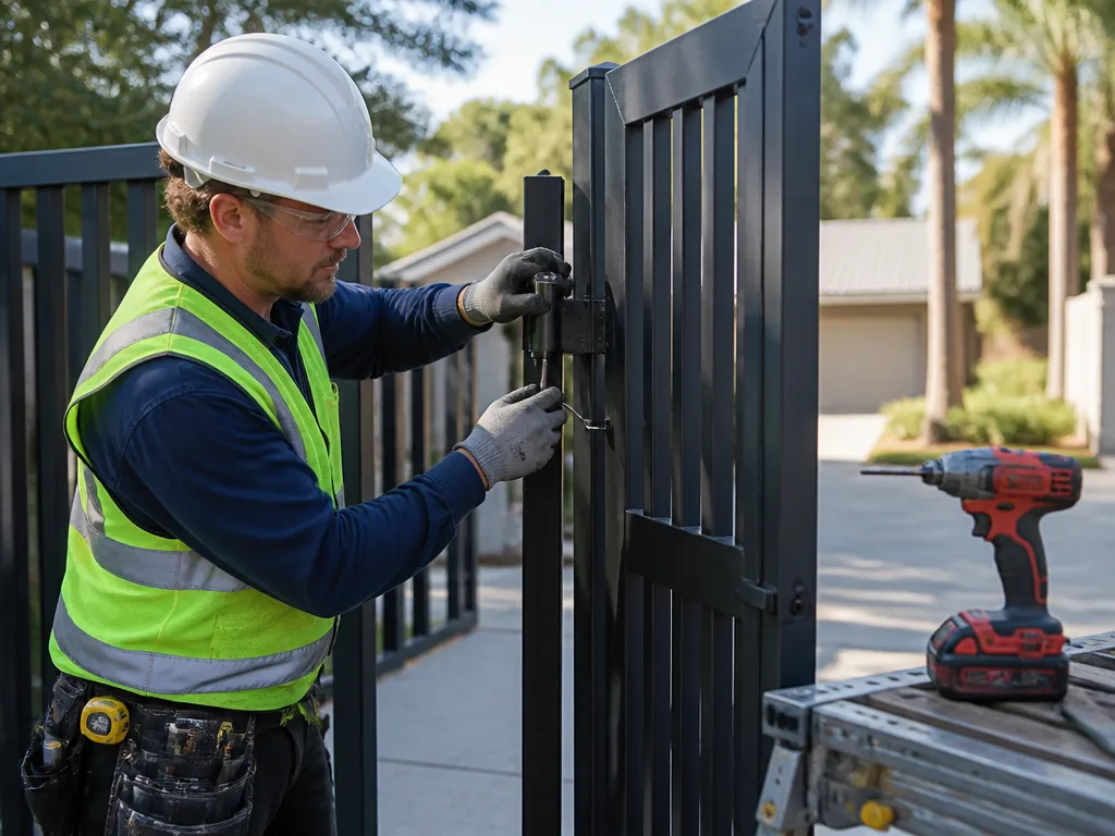 Driveway Gate Installation